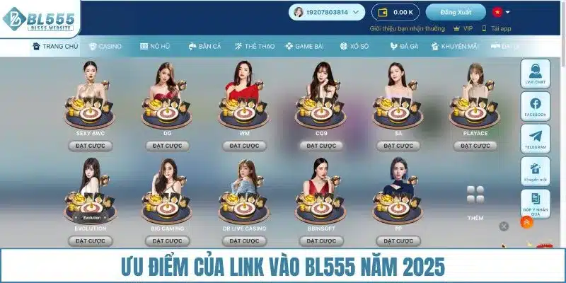 Ưu điểm của link vào BL555 năm 2025